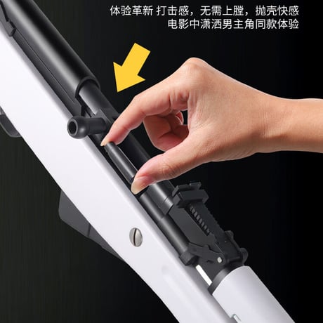 SKS風排莢モデルガン　銃剣付き