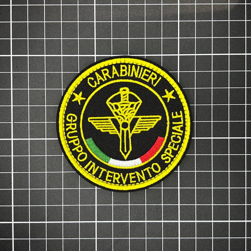 ミリタリーベルクロワッペン・Scudetto GIS Gruppo Intervento Sp ミリタリーベルクロワッペン・Scudetto GIS Gruppo Intervento Sp