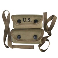 【WW2米軍】海軍陸戦隊 小物入れ２連ポーチ 複製品