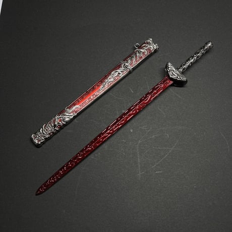 『剣』22cm金属製スケール模型