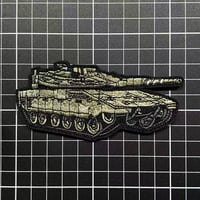 【MERKAVA　MK4戦車】　ベルクロワッペン マジックテープ　パッチ