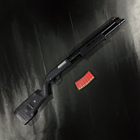 【AKA‐R3】M870・Tactical仕様　高品質スポンジダーツ・単発式ポンプアクションショットガン