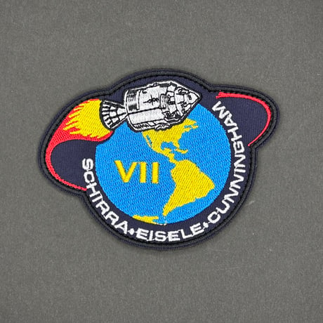 【アポロ7号】 APOLLO NASA 記念章　パッチ　ベルクロワッペン