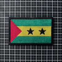 【サントメ・プリンシペ ・ São Tomé and Príncipe】 国旗　ベルクロワッペン