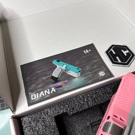 【Diana】低遅延・ブラシレスモータフライングホイル式ブラスター