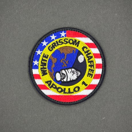 【アポロ1号】 APOLLO NASA 記念章　パッチ　ベルクロワッペン