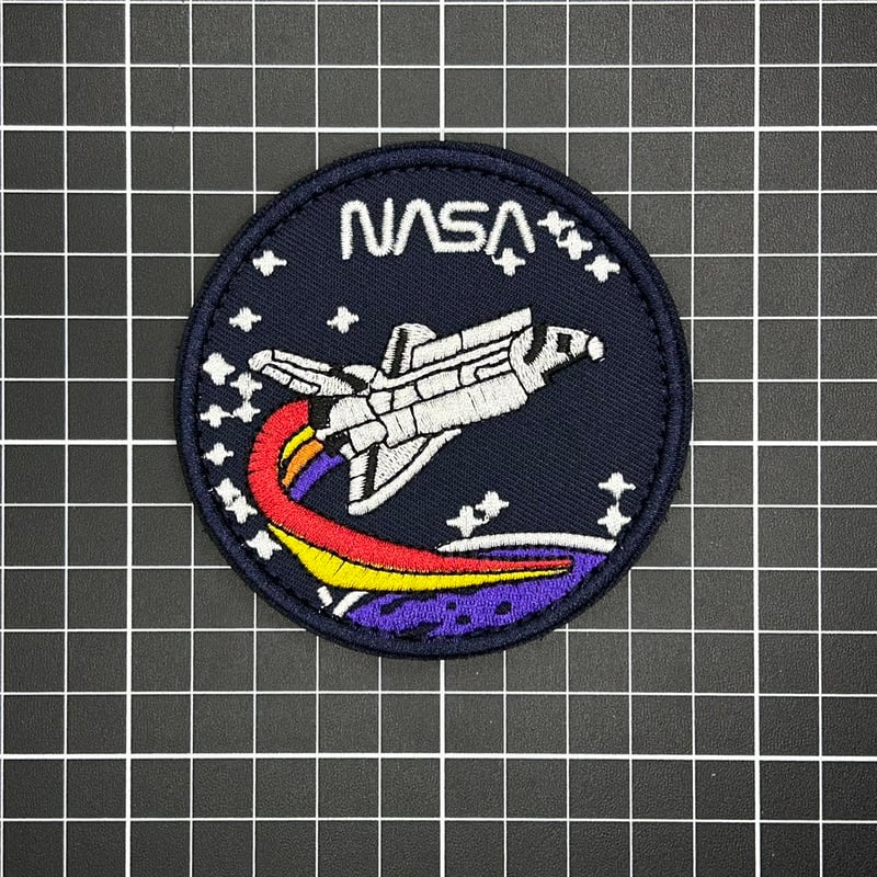 NASA レインボー 記念章 パッチ ベルクロワッペン | 【臥龍商店】輸入