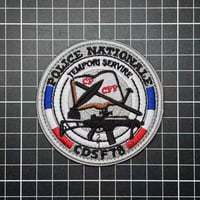 フランス国家警察 CDSF 78　記念章　パッチ　ベルクロワッペン マジックテープ