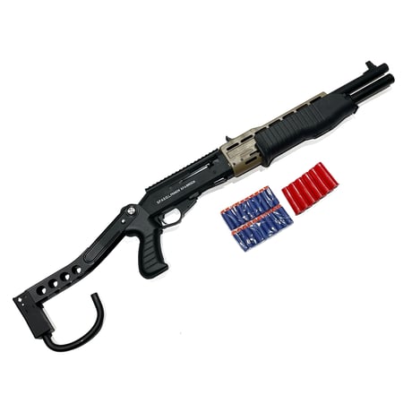 UDL製スパス（SPAS12）ライブカート・単発式ポンプアクション ショットガン トイガン