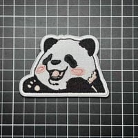 【パンダ・PANDA】エンブレム　パッチ　ベルクロワッペン マジックテープ