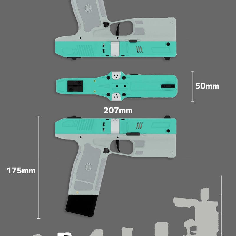 新たな夜明け、ケトラモーズ　ボーダーレス版 Diana】低遅延・ブラシレスモータフライングホイル式ブラスター