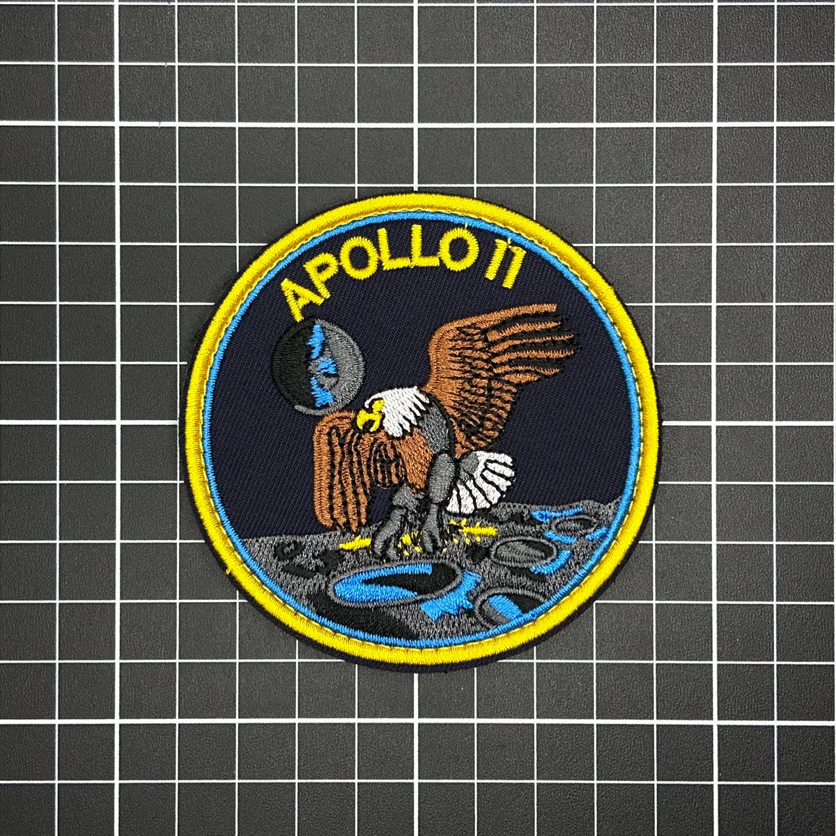 アポロ11号】 APOLLO NASA 記念章 パッチ ベルクロワッペン