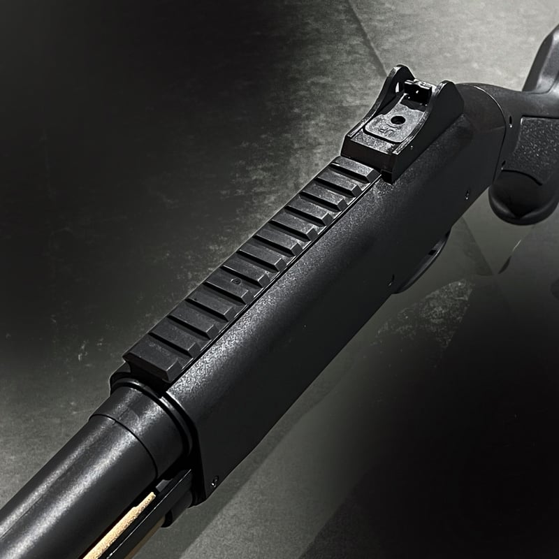 M870・黒】スポンジダーツ・単発式ポンプアクション散弾銃風トイガン