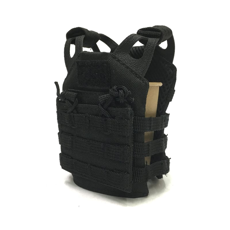 ブラック】1/3スケール ミニチュアプレートキャリア(JPCタイプ