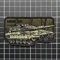 【MERKAVA　MK4戦車】ベルクロワッペン マジックテープ　パッチ