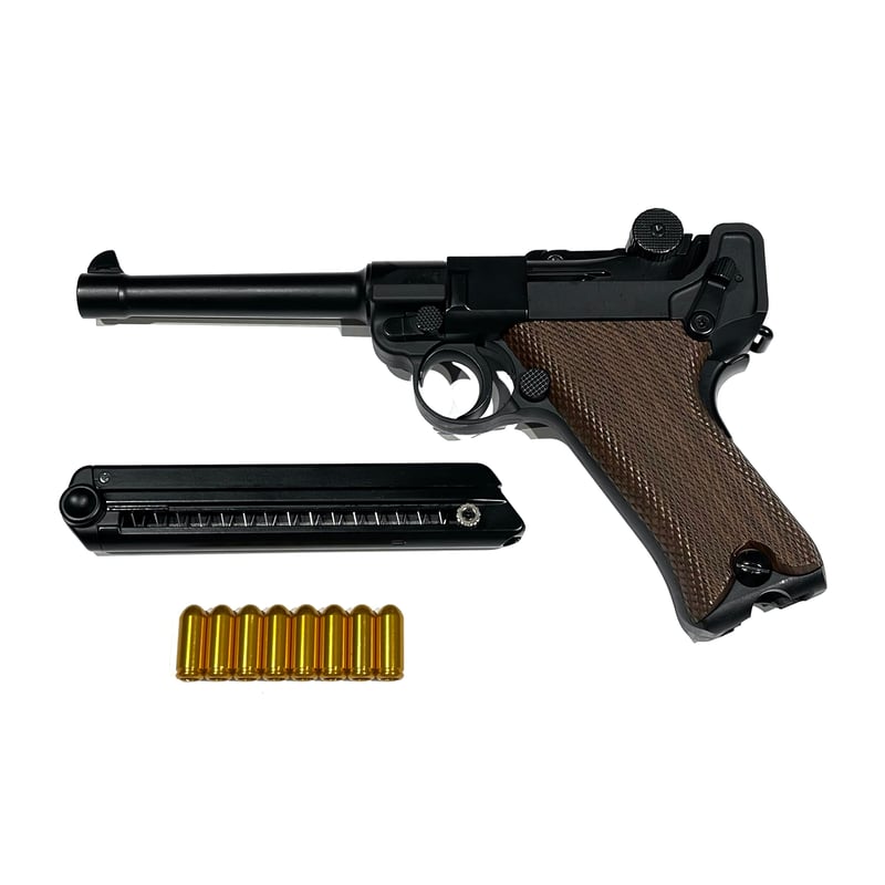 期間限定マガジン1本プレゼント🎁】Luger P08 ルガー風排莢モデルガン ...