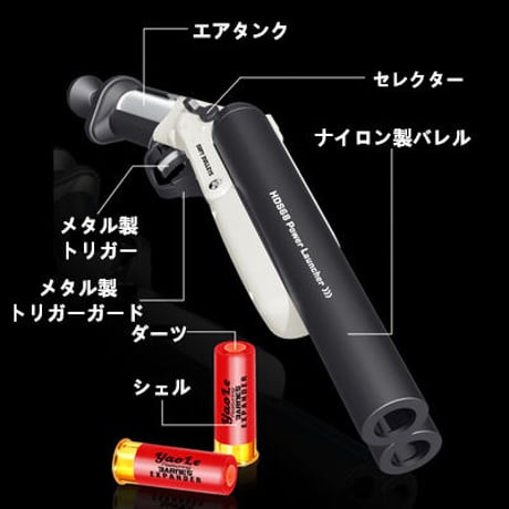 【YAOLE】HDS68　ダブルバレル　スポンジダーツトイガン