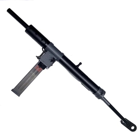 【ASAKO】STEN MK.II ステンマーク2 短機関銃　電動モデルガン　ライブカート
