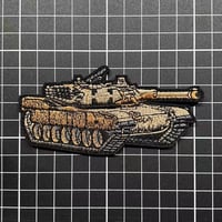 【M1A2　ABRAMS戦車】ベルクロワッペン マジックテープ　パッチ