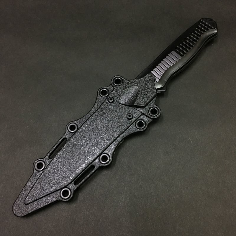 ブラック】ニムラバスタイプ ダミーナイフ ハードシース付 | 【臥龍