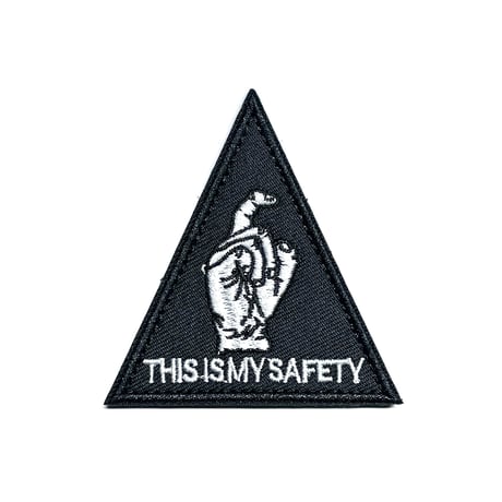『THIS IS MY SAFETY』ベルクロワッペン