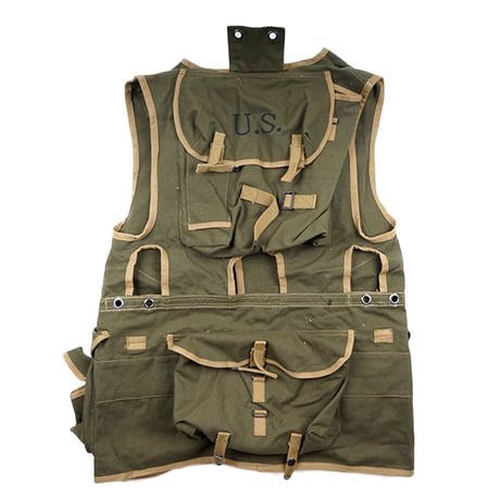 【WW2米軍】陸軍 突撃ベスト1940's US-ARMY / “ D-DAY ” INVASION VEST 複製品