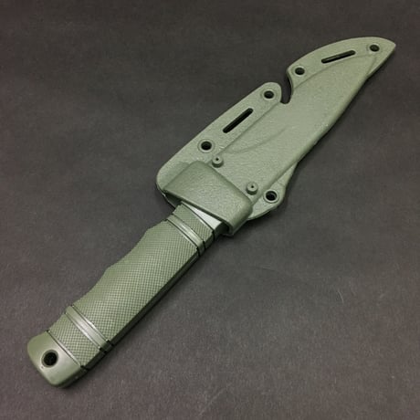 【グリーン】M37 SEAL PUP　レプリカ　サバイバル　ダミーナイフ　ハードシース付
