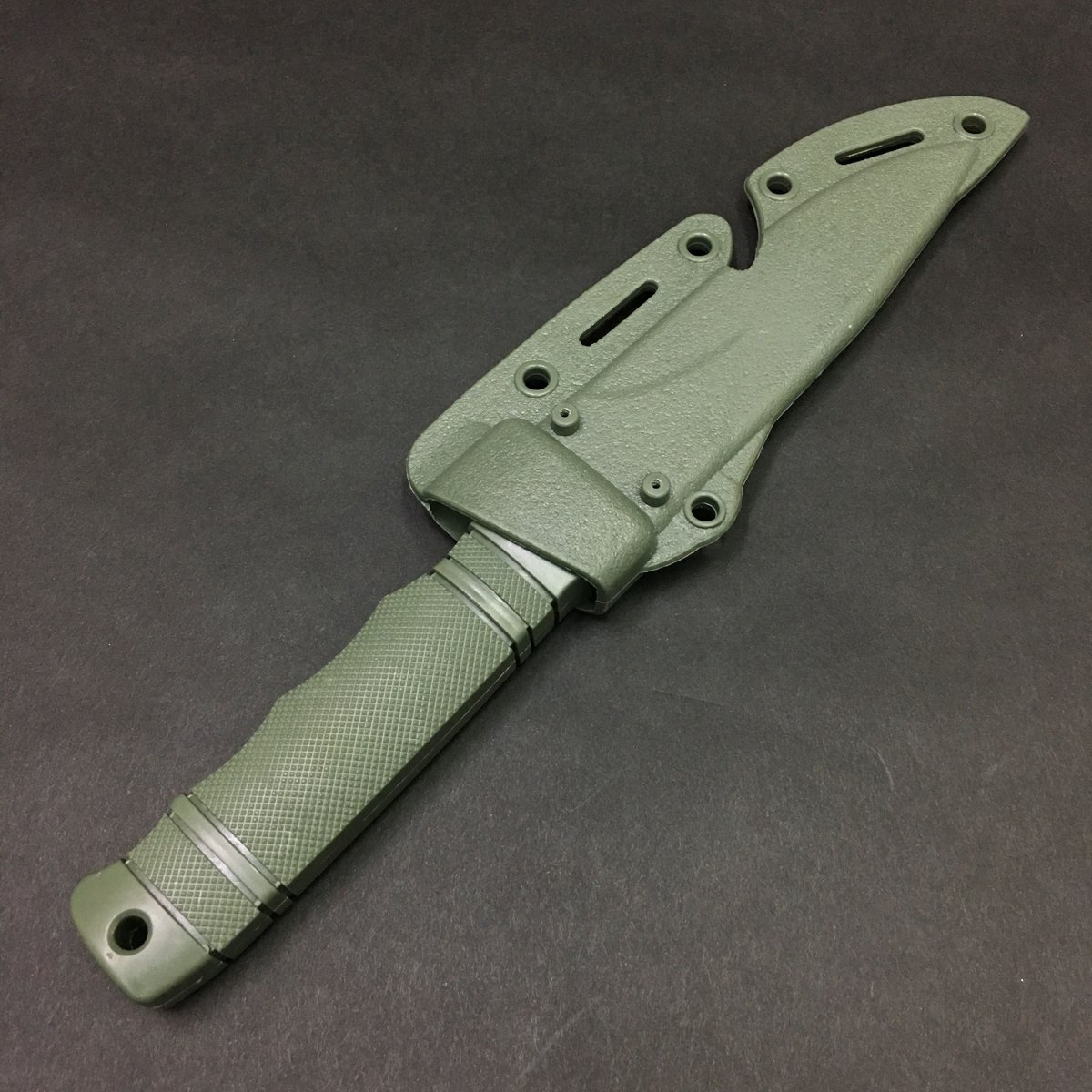 米軍 レプリカ ラバー刀身 M3トレンチナイフ 実物M8A1スキャバード