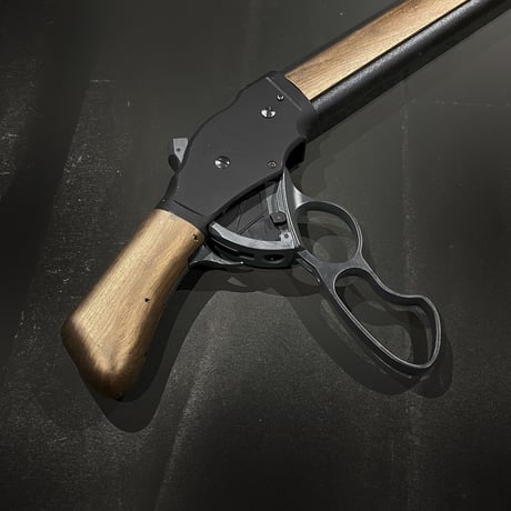【リアルウッド風塗装】UDL・1887スポンジダーツ・単発式レバーアクショントイガン