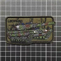 【LEOPARD2】ベルクロワッペン マジックテープ　パッチ