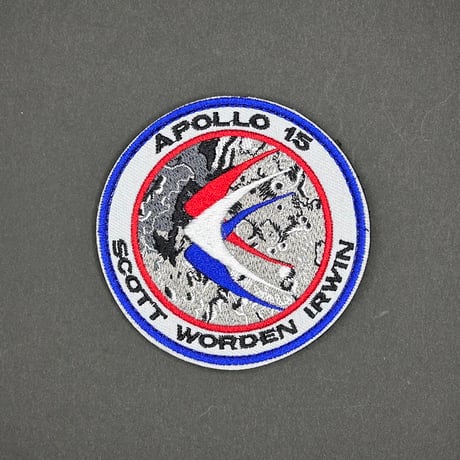 【アポロ15号】 APOLLO NASA 記念章　パッチ　ベルクロワッペン