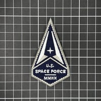 宇宙マジックテープ・SPACEFORCE・US　記念章　パッチ　ベルクロワッペン