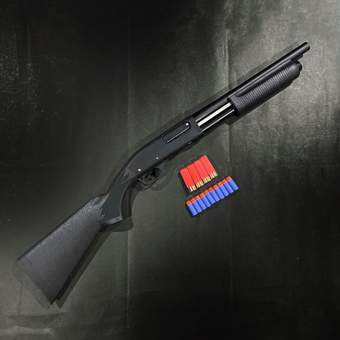 AKA・R1】M870型 高品質スポンジダーツ・単発式ポンプアクション