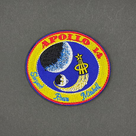 【アポロ14号】 APOLLO NASA 記念章　パッチ　ベルクロワッペン