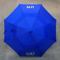【特大】国連UN傘　八本骨　全長101cm　カバー付き