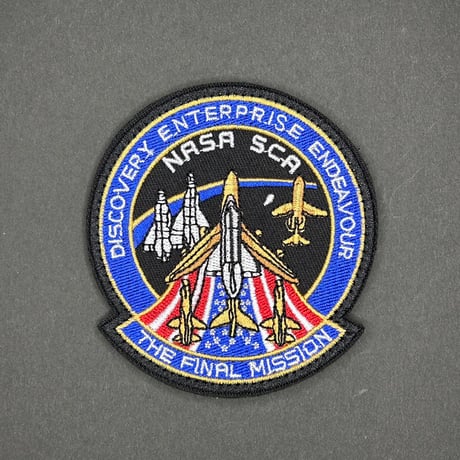 【スペースシャトル・ディスカバリー】ファイナルミッション　記念章　パッチ　ベルクロワッペン