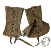 【WW2米軍】M1938 ゲートル 複製品