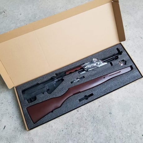 SKS風排莢モデルガン　銃剣付き