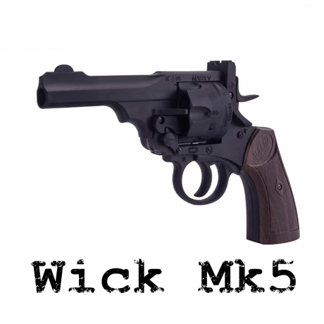 【Wick・IV・V・VI】ウエブリースコット  中折れリボルバー　スポンジダーツブラスター　トイガン