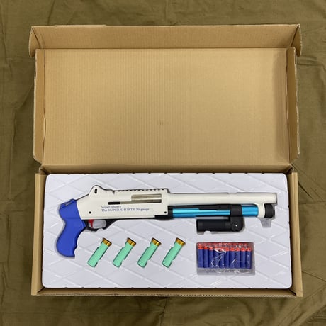 【破損しやすいため再入荷しません】M860 Super Shorty ソードオフ.ver スポンジダーツ・単発式ポンプアクションショットガン