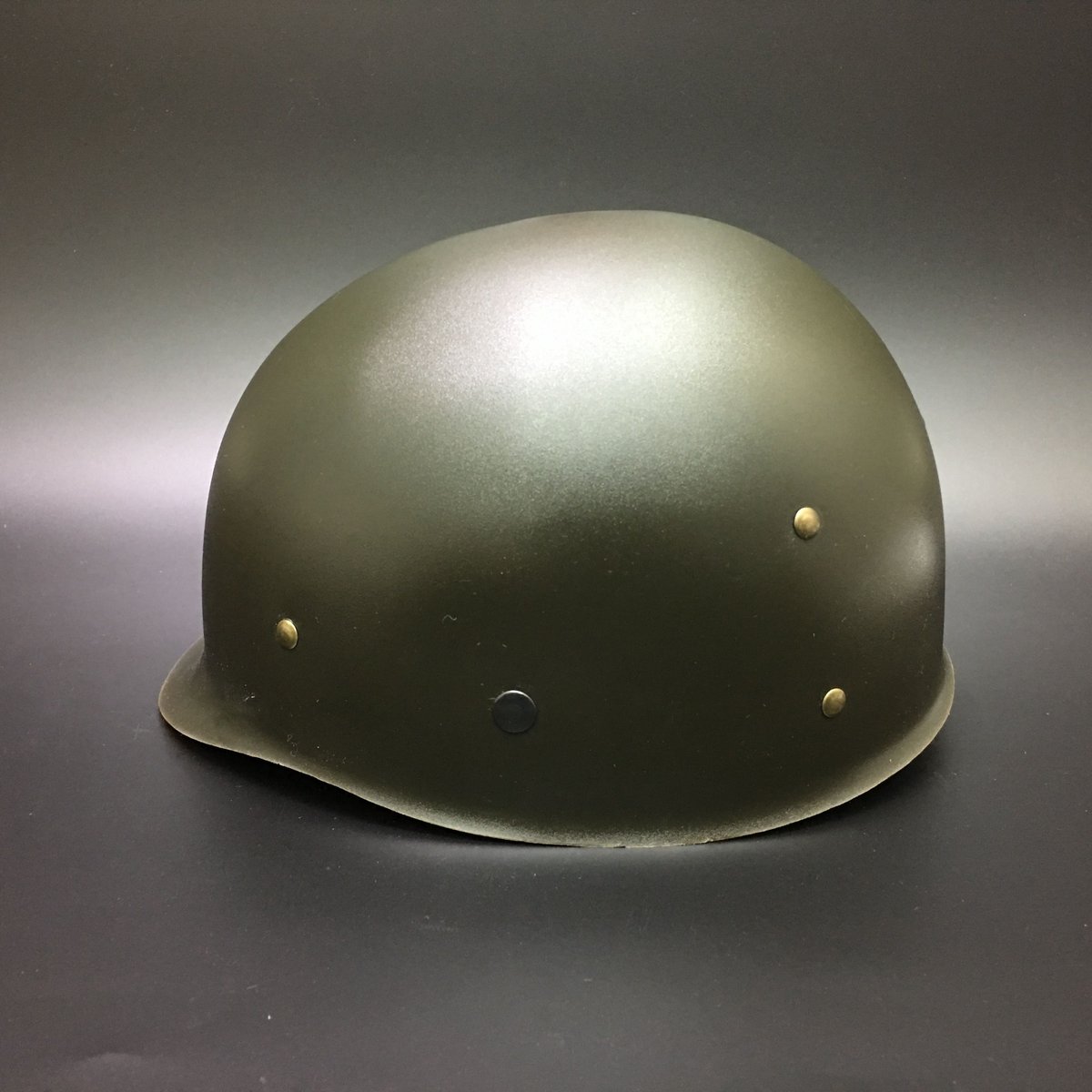 WW2 米軍 M2空挺ヘルメット Dベイル 実物 M1ヘルメット改造② - ミリタリー