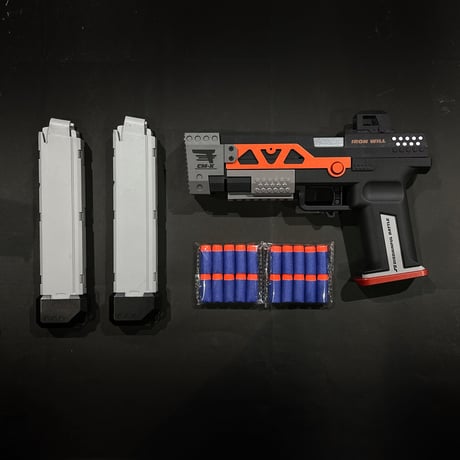 【雷虎·CM- X】ショートダーツ・エアコッキング拳銃型トイガン