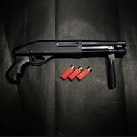 【AKA・R2】M860型ソードオフ　高品質スポンジダーツ・単発式ポンプアクションショットガ