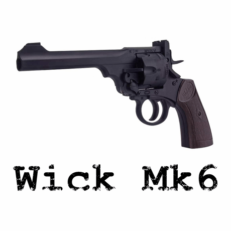 【Wick・IV・V・VI】ウエブリースコット  中折れリボルバー　スポンジダーツブラスター　トイガン
