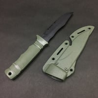 【グリーン】M37 SEAL PUP　レプリカ　サバイバル　ダミーナイフ　ハードシース付