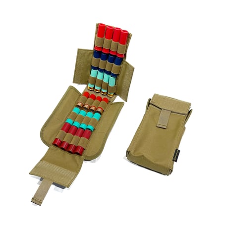 シェル25本収納用ナイロン製ポーチ　タクティカルMELLO対応