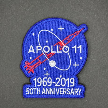 【APOLLO 50th】アポロ50周年　記念章パッチ　ベルクロワッペン