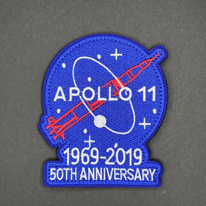 APOLLO 50th】アポロ50周年 記念章パッチ ベルクロワッペン
