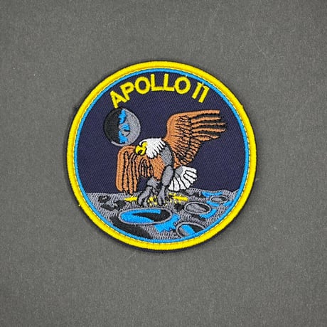 【アポロ11号】 APOLLO NASA 記念章　パッチ　ベルクロワッペン
