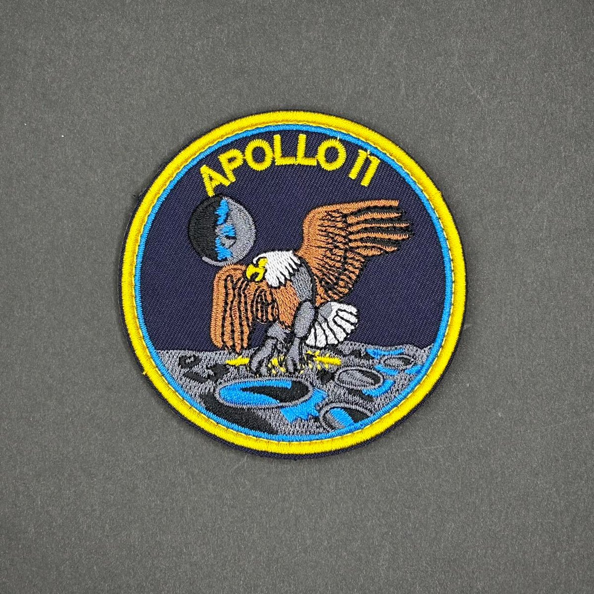 アポロ11号】 APOLLO NASA 記念章 パッチ ベルクロワッペン | 【臥龍